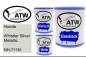 Preview: Honda, Whistler Silver Metallic, NH-711M: 1L Lackdose + 1L Klarlack + 500ml Härter - Set, von ATW Autoteile West.